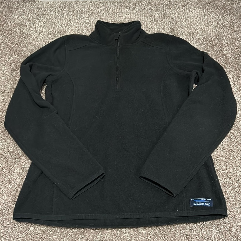 L.L. Bean Fleece Quarter Zip Pullover